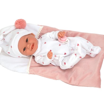 Billede af Dukke Babyto ROSA Elegance 33 cm.